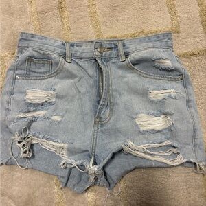 jean shorts